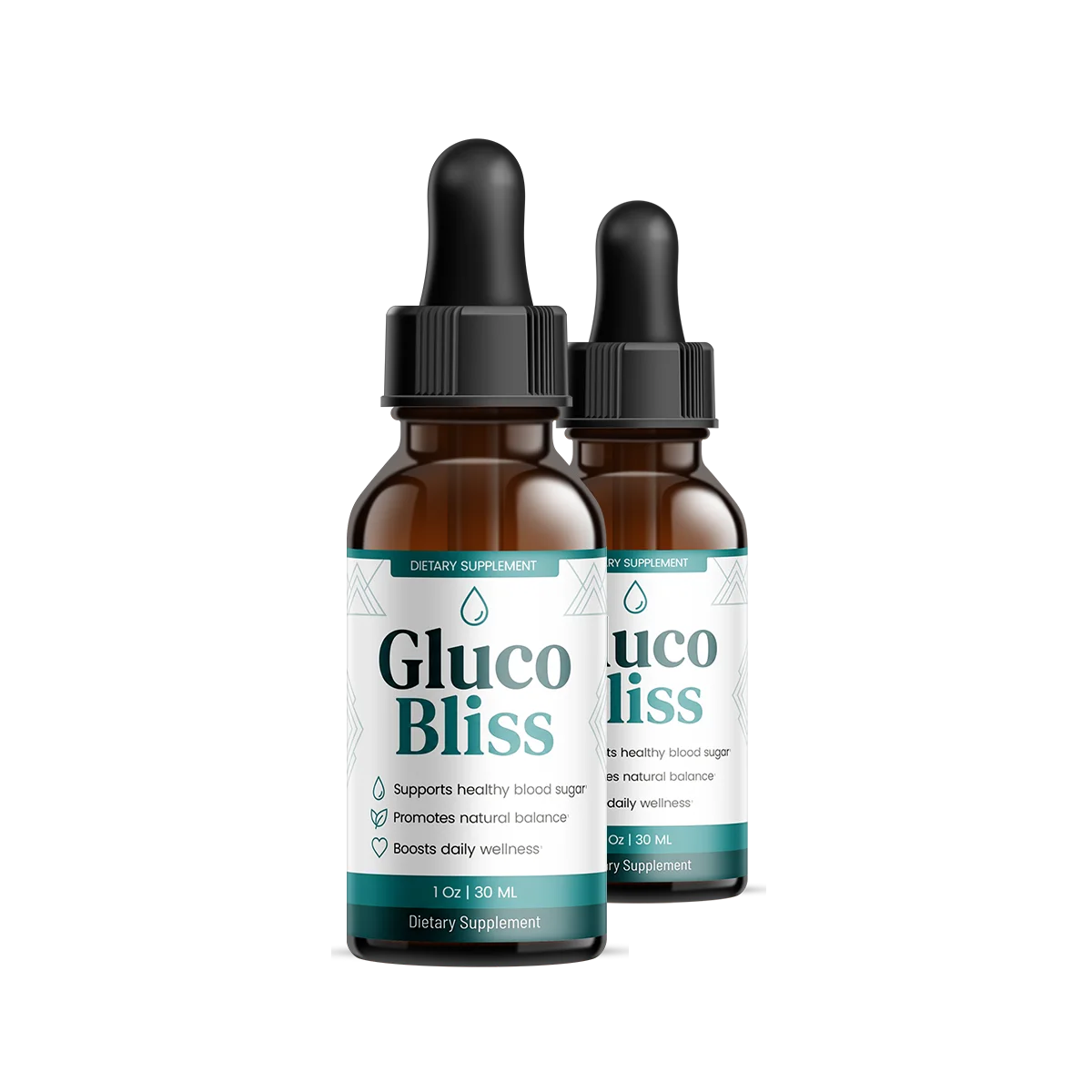 GlucoBliss two bottle bundle — the smallest order the official store sells
